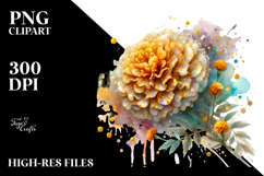 Marigold, Colorful PNG Product Image 2
