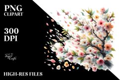 Tumbling Spring Petals Wind Product Image 3