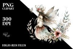 Whimsical Boho Fairy Design, Transparent PNG Product Image 2