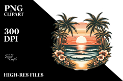 Sublimation Sticker Flower Clipart Product Image 2