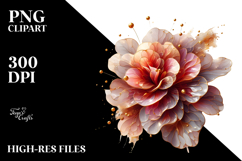 Glossy Begonia in Material, PNG Product Image 2