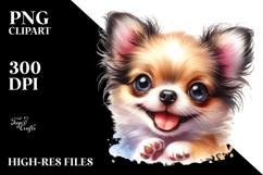Baby Chihuahua with Big Eyes PNG Product Image 2