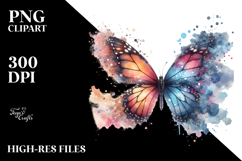 Butterfly Painting PNG Product Image 2