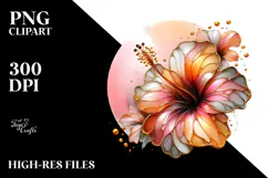 Glossy y Hibiscus, Transparent PNG Product Image 2