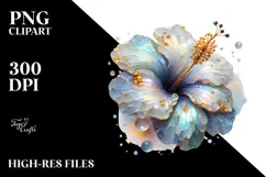 Glossy y Hibiscus, Transparent PNG Product Image 2