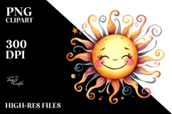 Whimsical Sun PNG Product Image 2