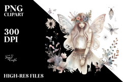 Whimsical Boho Fairy, Transparent PNG Product Image 2