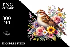 Watercolor Sprint Easter Bird |T-shirt, Mug, Tumbler Product Image 7
