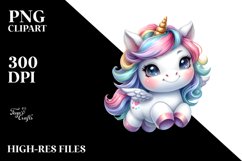 Baby Unicorn | Clipart Product Image 1