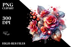 Detailed Shiny Floral Begonia Product Image 3