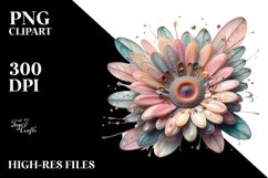 Pastel Gerbera PNG Product Image 1