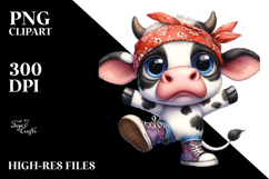 Adorable Cow Drawing Product Image 2