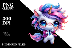 Cute Dancing Unicorn PNG Product Image 2
