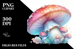 Detailed Mushroom, High-Res PNG Product Image 3