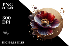 Abstract Poppy, Transparent PNG Product Image 2