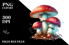 Detailed Mushroom, High-Res PNG Product Image 2