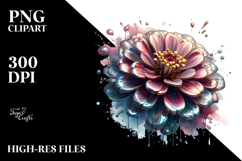 Floral Splash Clipart Product Image 2