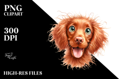 Happy Vizsla, Transparent PNG Product Image 2
