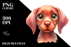 Happy Vizsla, Transparent PNG Product Image 2