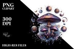 Glossy Mystic Celestial Mushroom Product Image 3