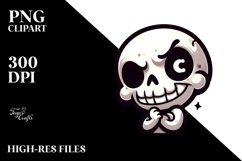 Silly Animal Skull with Sarcastic Eyes, Trending PNG Product Image 2