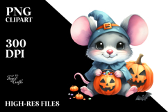 Halloween Baby Mouse Clipart Product Image 2