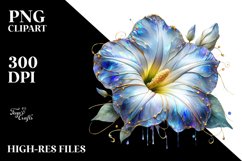 Glossy Morning Glory Material Clipart Product Image 3
