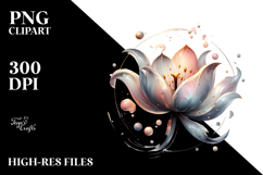 Glossy Tulip, Watercolor PNG Product Image 2
