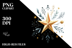 Simple Whimsical Star PNG Product Image 2
