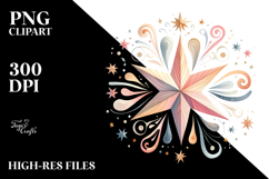 Simple Whimsical Star PNG Product Image 2