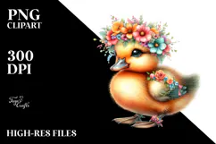 Adorned Baby Duck, Transparent PNG Product Image 2