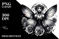 Vibrant Gothic Fairy PNG Product Image 2
