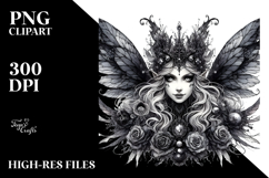 Vibrant Gothic Fairy PNG Product Image 2