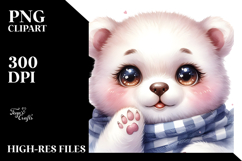 Cute Baby Bear PNG Product Image 2