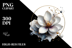 Abstract Magnolia PNG Product Image 2