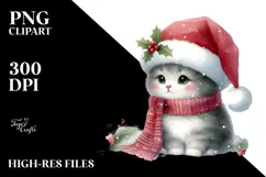 Vibrant Cat Illustration, High-Quality PNG Product Image 2