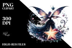 Vibrant Gothic Fairy PNG Product Image 2
