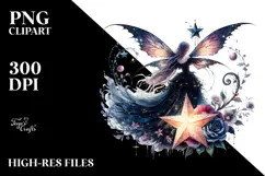 Vibrant Gothic Fairy PNG Product Image 2