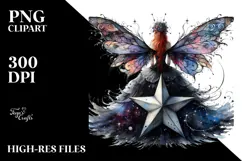 Vibrant Gothic Fairy PNG Product Image 2
