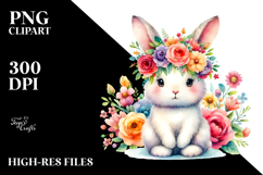 Cartoon Rabbit Crown Clipart Product Image 2