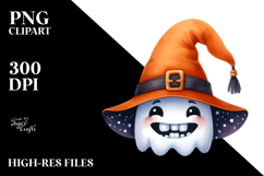 Funny Halloween Hat Smile Clipart Product Image 2