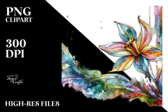 Abstract Vibrant Pastel Wooden Daffodil Product Image 2