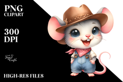 Expressive Baby Mouse Clipart Product Image 2