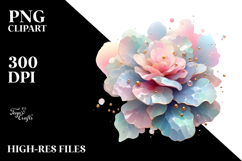 Glossy Begonia PNG Product Image 2