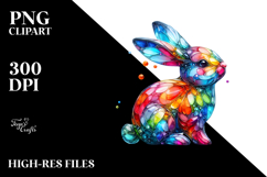 Shiny Bunny PNG Product Image 2