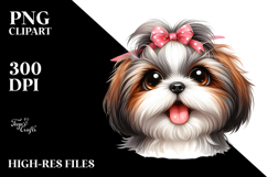 Cute Baby Shih Tzu, High-Res PNG Product Image 2