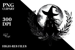 Simple Gothic Witch PNG Product Image 2