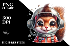 Cute Baby Squirrel with Goofy Smile, PNG Product Image 2