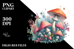 Detailed Mushroom, High-Res PNG Product Image 2