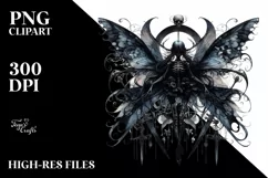 Vibrant Gothic Fairy PNG Product Image 3